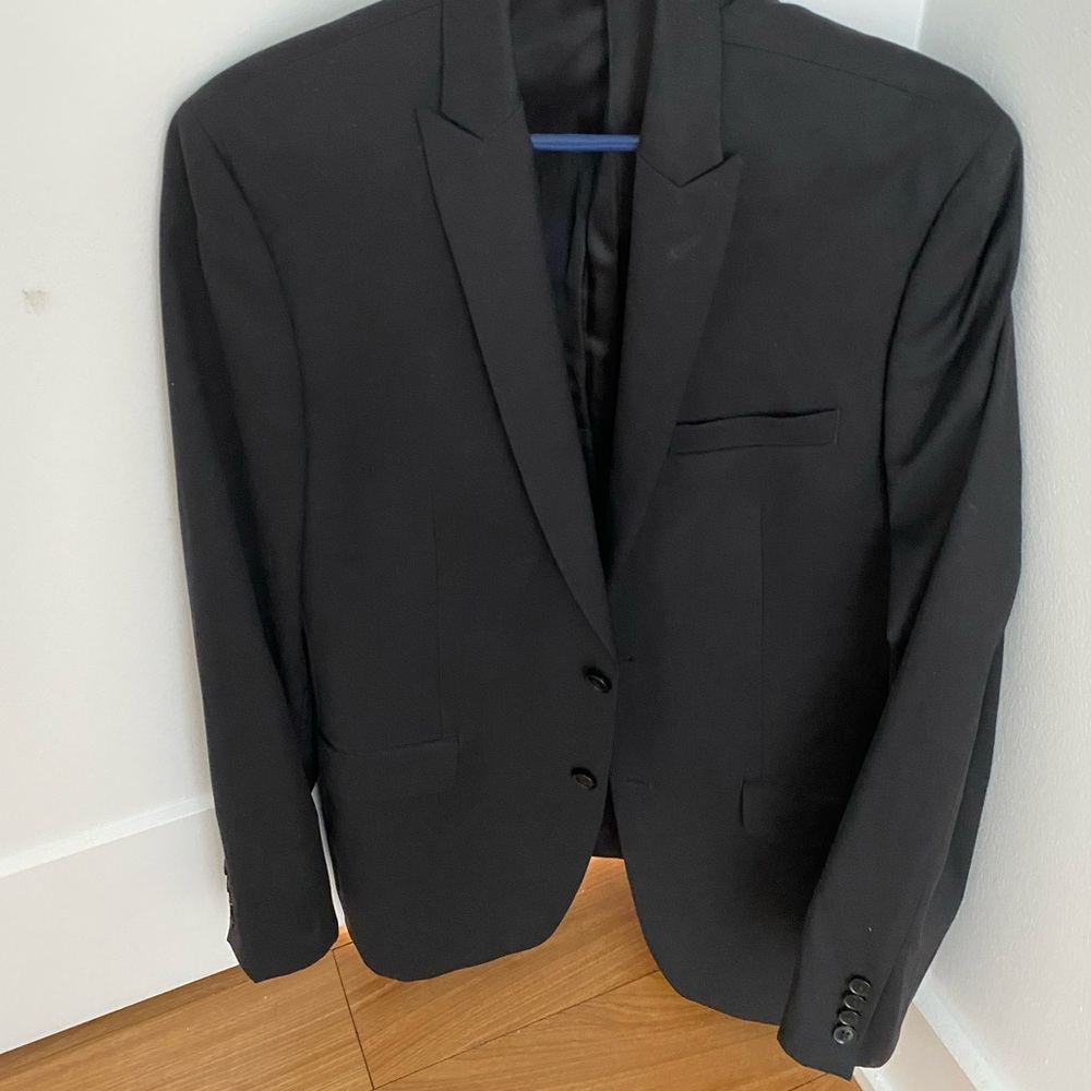 Bar III Black mens suit jacket